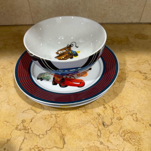 WMF kids cars 2plates and bowl - Picture 3 of 13